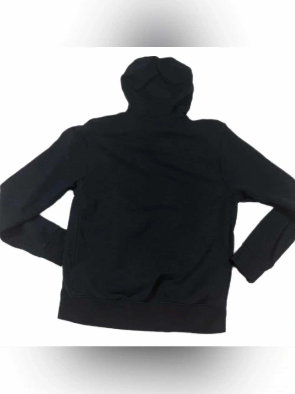 Nike Club Fleece Colorblock Hoodie Black White Men’s M FB7416-010
